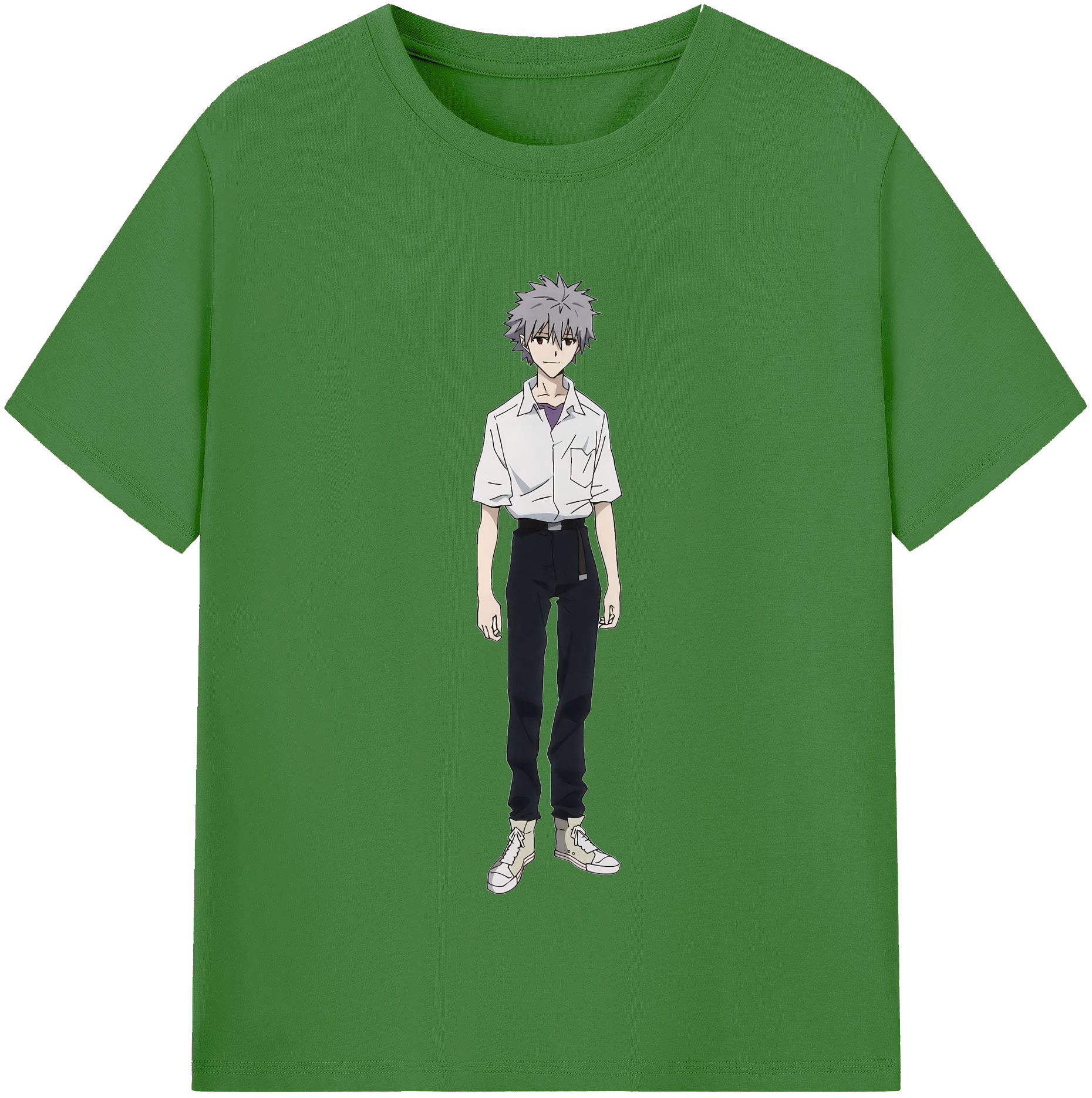 （画像用） EVA 新世紀エヴァンゲリオン レディースカジュアルプリントTシャツ（綿100％）